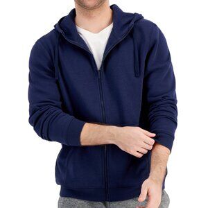 ID Ideology Men's Regular-Fit Solid Full-Zip Hoodie